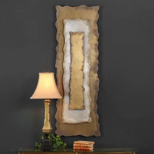 Vista 2 de Uttermost Jaymes - Arte de pared de metal alto de 60 1/4