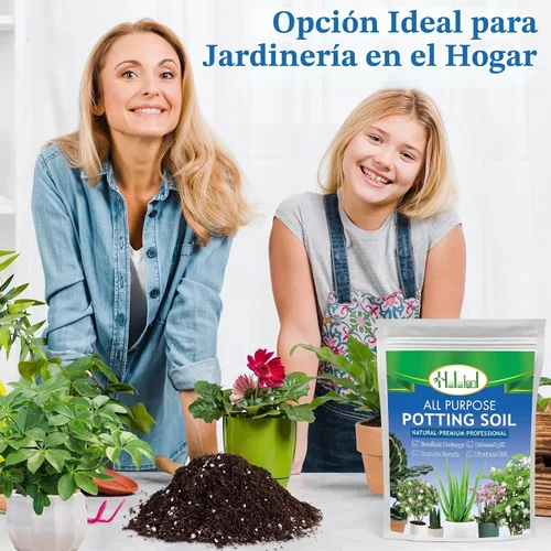 Vista 6 de Halatool Tierra para macetas de interior de 3 cuartos de galón para plantas, mezcla para macetas de orquídeas, tierra de jardín superior
