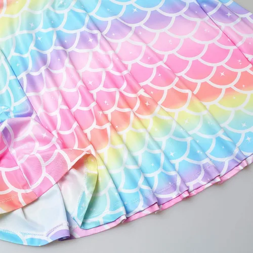Vista 4 de Girls&Doll - Vestidos sin mangas unicornio ropa para muñecas de 18 pulgadas