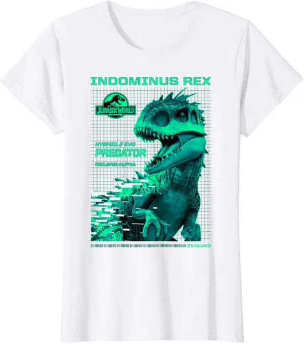 Vista 22 de Jurassic World Indominus Rex Hybrid Predator T-Shirt Small Negro