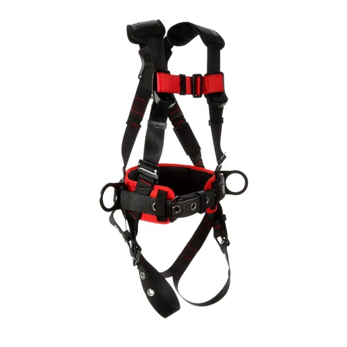 Vista 6 de 3M Protecta P200 Construction Style - Arnés de posicionamiento, 1161310, negro, XL, 1 caja