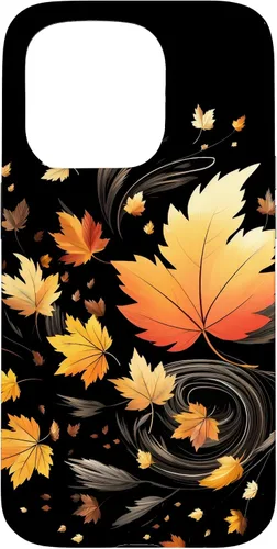 Vista 14 de Fall Season Autumn Leaves Thanksgiving Case for iPhone 17