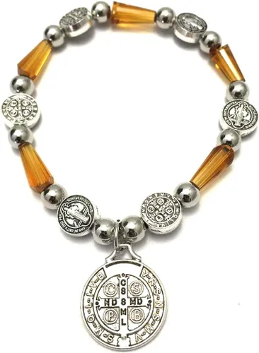 Vista 2 de GCK St Benedict - Pulsera elástica para mujer