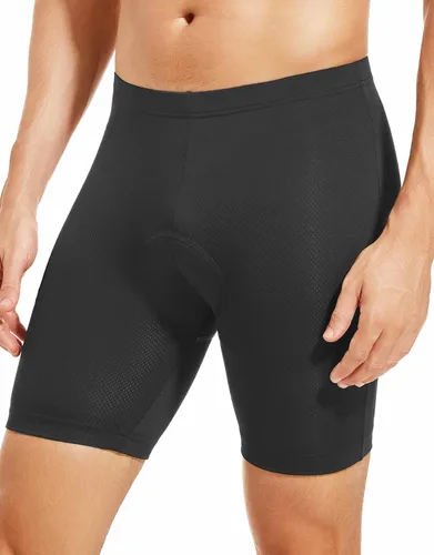 Vista 6 de Przewalski Pantalones cortos de ciclismo para hombre, 23D, acolchados, para bicicleta, MTB Liner