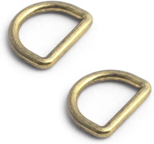 Vista 14 de Ganchos giratorios de metal con anillos en D y hebillas deslizantes para bolso arcoíris Tri-Glides..