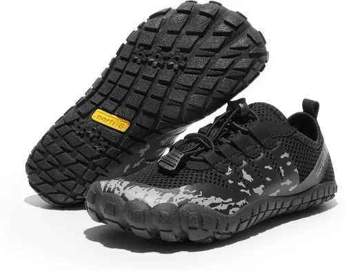 Vista 6 de NORTIV 8 Zapatos de agua para niños y niñas, secado rápido, descalzos, piscina, natación, playa, entrenamiento al aire libre, zapatos para caminar