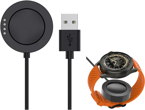 Vista 3 de Smartwatch Cable de carga rápida Cable Cable de transferencia de alimentación Adaptador de corriente para viajes adecuado para reloj
