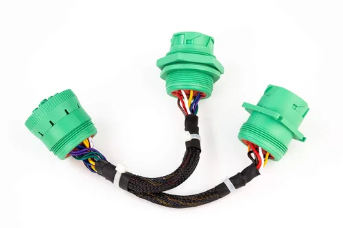 Vista 4 de YPP TIPO2 SAE J939 Cable divisor Y Cable de extensión de datos y energía de 9 pines para herramientas de diagnóstico de GPS ELD para camiones