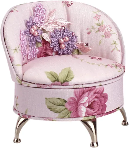 Vista 2 de Felice Ann Joyero Joyero Mini Dollhouse Muebles Armario Sofá Cama Redonda, Talla única