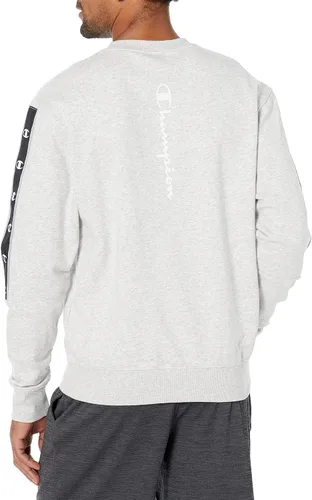 Vista 2 de Champion Sudadera de forro polar de peso medio para hombre, sudadera con logotipo para hombre
