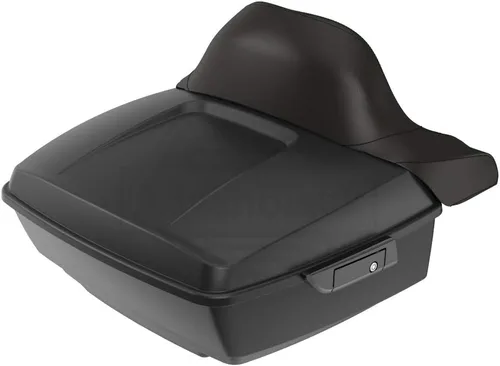 Vista 35 de Moto Onfire King Tour - Maletero con almohadilla de respaldo para Harley Touring 1997+ (Barracuda Silver)