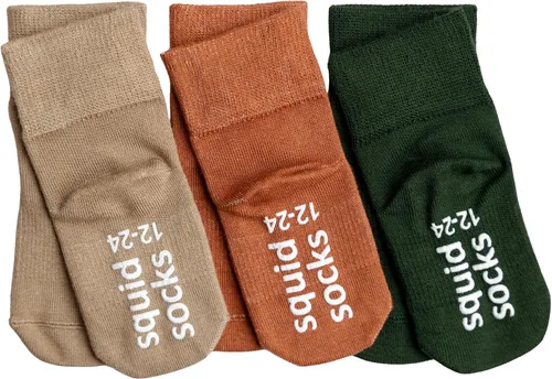 Vista 102 de squid socks Calcetines de viscosa de bambú 0-6M, 6-12M, 12-24M y 2T-3T Calcetines que se mantienen puestos