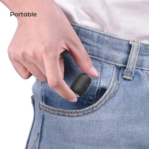 Vista 8 de Elevadores de laptop para escritorio, soporte de refrigeración para mini laptop, almohadillas magnéticas para teclado, patas ergonómicas