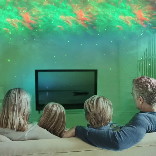Vista 6 de Proyector de luz de astronauta, proyector de estrellas para niños, proyector de galaxia, iluminación para techo, proyector de luz LED de cielo