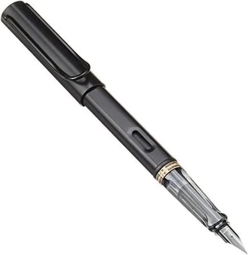 Vista 3 de Lamy AL-star – pluma estilográfica + 5 negro Cartuchos de tinta, Graphite Grafito