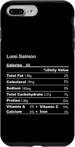 Vista 9 de Funda divertida para iPhone XR Lomi Salmon Acción de Gracias Nutricional