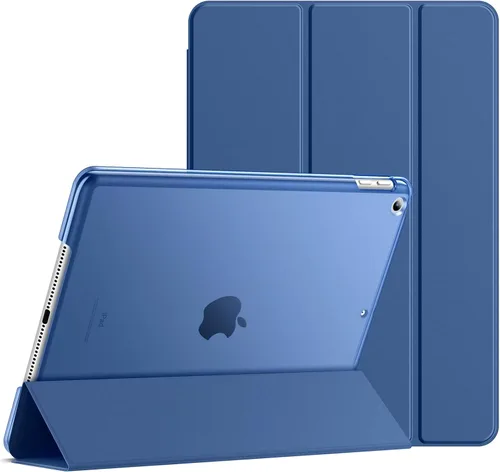 Vista 18 de JETech - Funda para iPad (9.7 pulgadas/24.64 cm, modelo 2018/2017, 6ª/5ª generación), funda inteligente con activación/suspención automática (Beige)
