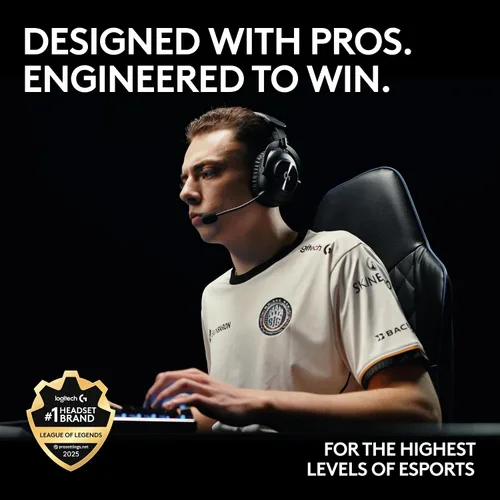 Vista 2 de Logitech G PRO X 2 Lightspeed - Auriculares inalámbricos para juegos: Auriculares inalámbricos con micrófono, controladores de grafeno de 50mm