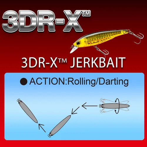 Vista 3 de YO-Zuri 3DR-X Jerkbait