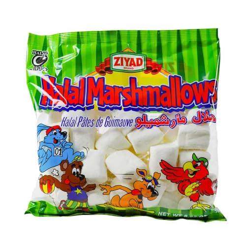 Vista 19 de Ziyad Malvaviscos grandes gourmet Halal, sin cerdo, sin huevos, sin lácteos, sin gluten, ¡perfectos para vacaciones y S'mores! 8.8 onzas
