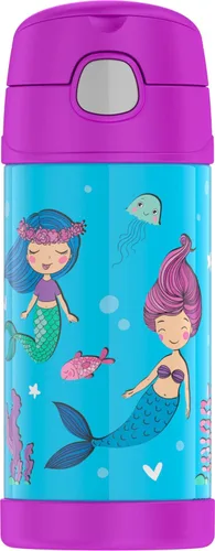Vista 8 de THERMOS FUNTAINER 12 onzas de acero inoxidable para niños, batman