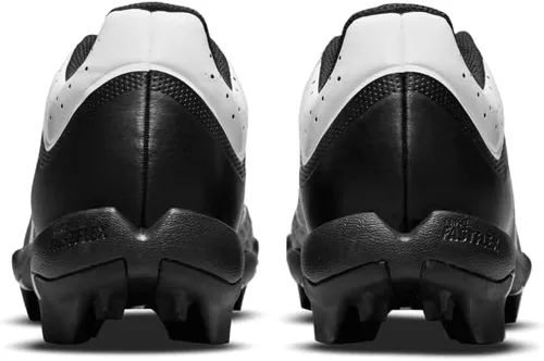 Vista 3 de Nike Hyperdiamond 4 Keystone - Tacos de sóftbol moldeados, color negro, blanco, talla 8.5 M, Negro Negro Blanco