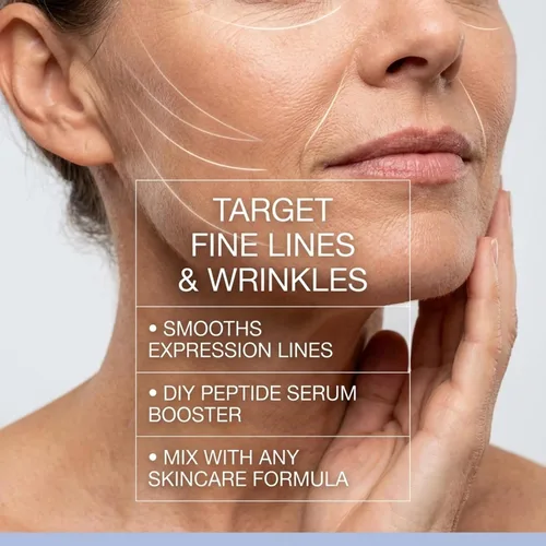 Vista 2 de Skin Perfection Snap 8 Peptide Serum Anti-Aging Serum Booster Línea de Expresión Arrugas DIY Mezcla de péptidos en cualquier crema facial Pies