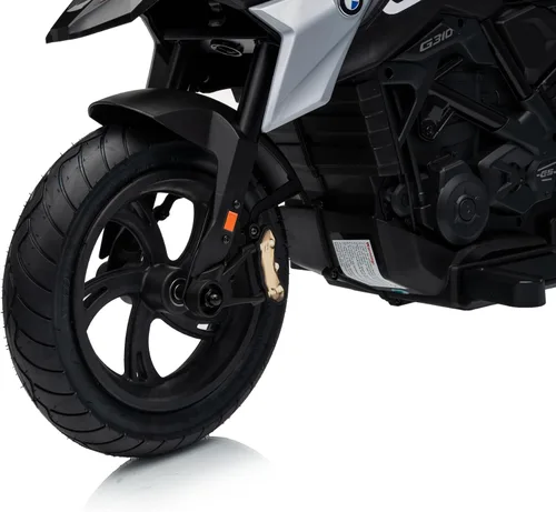 Vista 6 de BMW licencia 24V niños motocicleta eléctrica, 300W bicicleta Negro