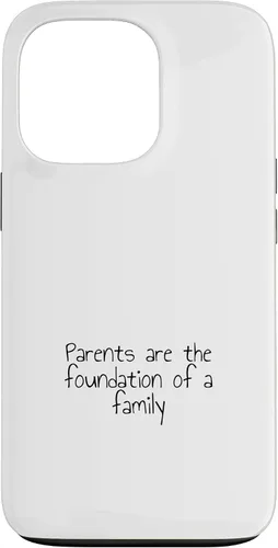 Vista 10 de iPhone 16 Parents are the foundation of a family Case