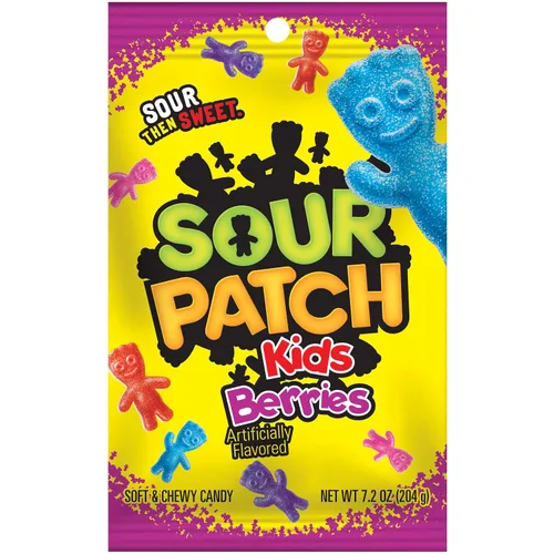 Vista 32 de Caramelo de goma suave y masticable Sour Patch