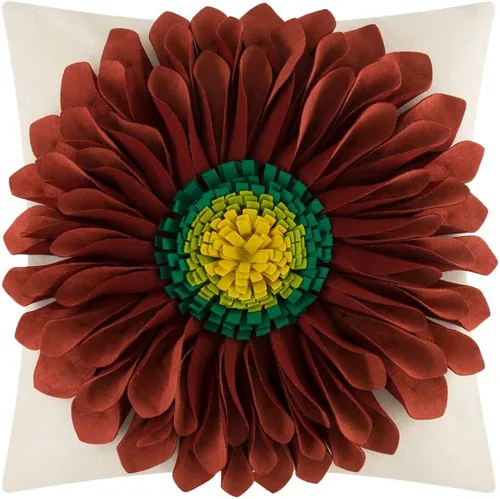 Vista 28 de OiseauVoler Fundas de almohada hechas a mano de 18 x 18 pulgadas, fundas de cojín de girasol 3D azules, fundas de almohada decorativas para sofá