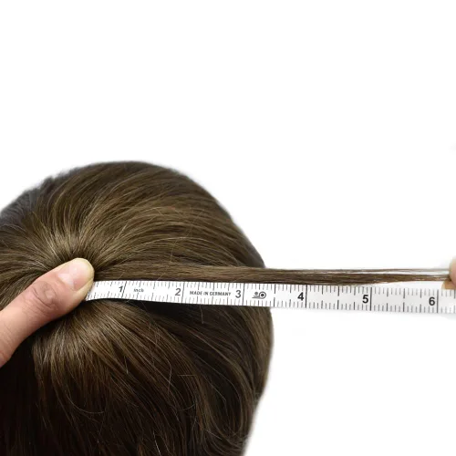 Vista 36 de Mens Toupee Natural Hairline Swiss Lace Toupee Remy Human Hair Piece For Men Bleached Knots Mens Hair Replacement System Toupee 6X8#1 Jet Black 100%