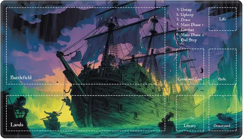 Vista 132 de Alfombra de juego con zonas para juego de cartas MTG, alfombras de juego de mesa, alfombras de juego de mesa de Magic, 61x35.5 cm, alfombra de juego