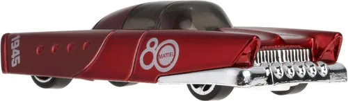Vista 5 de Hot Wheels Mattel Dream Mobile 80° Aniversario Edición Coleccionista Paquete de 6, Coches Fundidos a Presión Retro‑Futuristas 1:64, A partir de 3