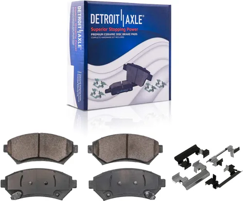 Vista 6 de Detroit Axle - Kit de freno delantero para Chevrolet Impala Monte Carlo Buick LeSabre Riviera Park Avenue Cadillac DeVille Olds Intrigue, Pinza