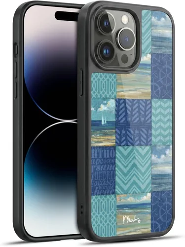 Vista 102 de Head Case Designs Officially Licensed Paul Brent Agate Mermaid Coastal Gel Armor Case [Military Grade Drop Protection] Compatible with Apple iPhone