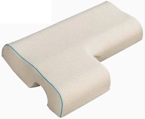 Vista 14 de Trendy Moon - Almohada arqueada de espuma viscoelástica para parejas, almohada arqueada con espuma viscoelástica de rebote lento para descansar