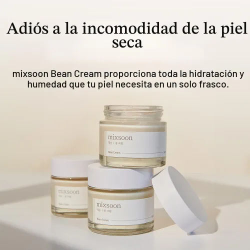 Vista 3 de mixsoon - Crema de Soja - Hidratante Profundo, Hidratante y Suavizante para la Cara, Extracto Fermentado de Soja, Acabado Ligero y No Pegajoso 25ml