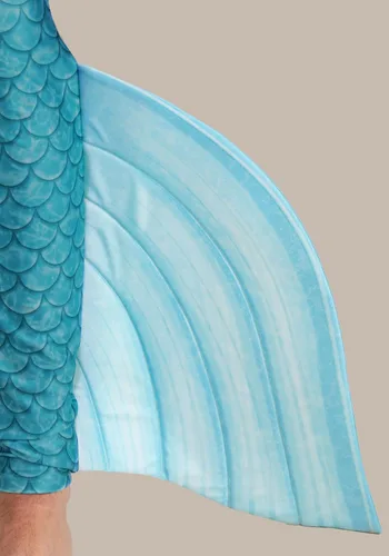Vista 7 de Disney The Little Mermaid King Triton Costume for Adults, Poseidon Merman Suit Cosplay or Atlantis Sea God Dress-Up