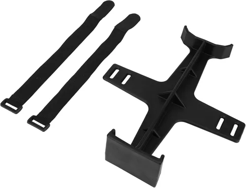 Vista 7 de Protector universal de horquilla de motocicleta, abrazadera de soporte de horquilla de 11.2 pulgadas, protector guardián de suspensión con 2 correas