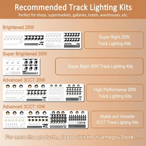 Vista 5 de H Track L Conector H Tipo Circuito único 3-Wire-1 Accesorios de iluminación de pista para H Track System Kit de iluminación