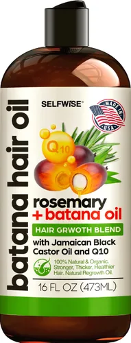 Vista 11 de Aceite de batana para el crecimiento del cabello, 100% puro, orgánico, prensado en frío, sin refinar de Honduras por Dr. Sebi, natural, vegano