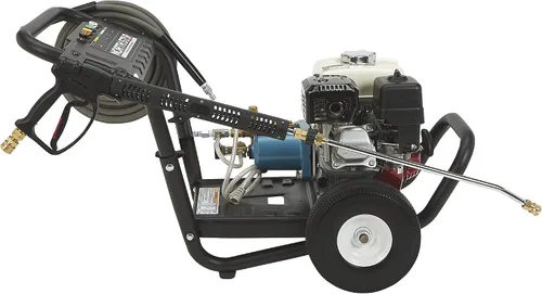 Vista 9 de NorthStar - Lavadora a presión portátil de gas y agua fría, 3300 PSI, 2.5 GPM, motor Honda, número de modelo 157123