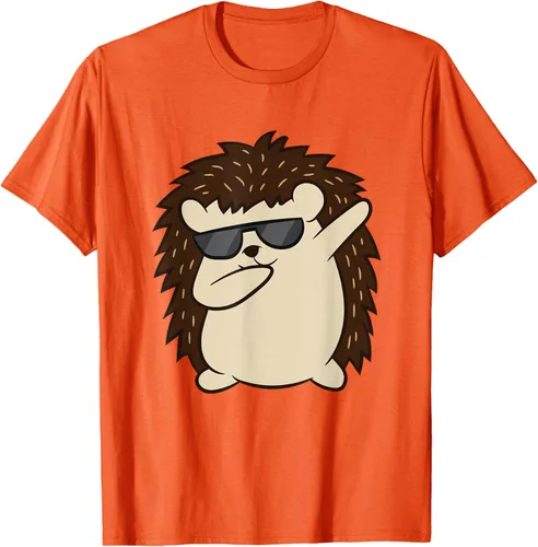 Vista 72 de Dabbing Hedgehog Funny Hedgehog Camiseta S