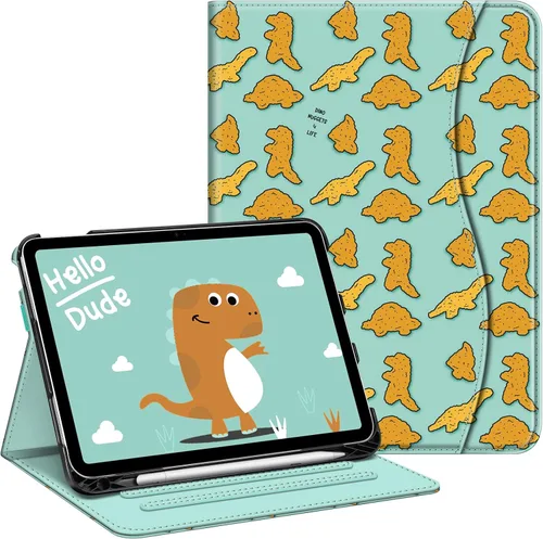 Vista 13 de Fintie Funda tipo libro para iPad (A16) de 11ª generación de 11 pulgadas Negro