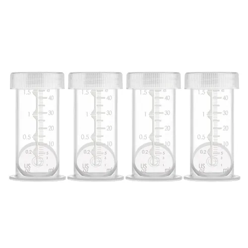 Vista 10 de Maymom Botellas de Colostro y Almacenamiento con Tapas a Prueba de Fugas, Almacenamiento de Leche Materna en Congelador o Refrigerador, Hechas Sin