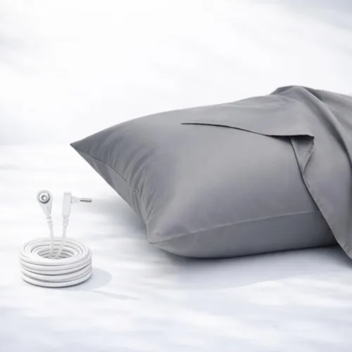 Vista 15 de Sábana ajustable GroundLuxe de fibra de plata 10% orgánica