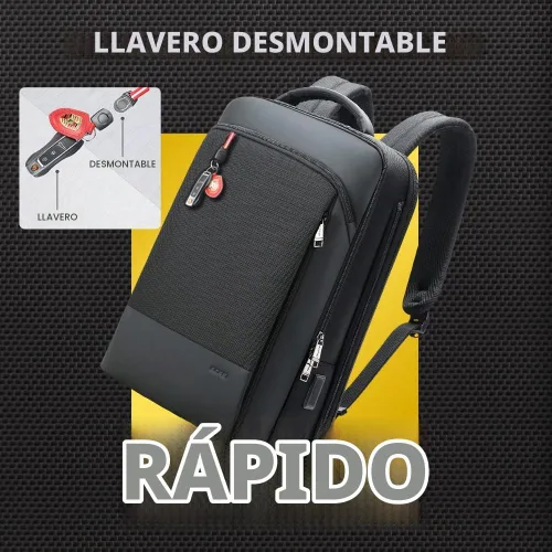 Vista 8 de BOPAI Clásico para, Negro -, Mochilas