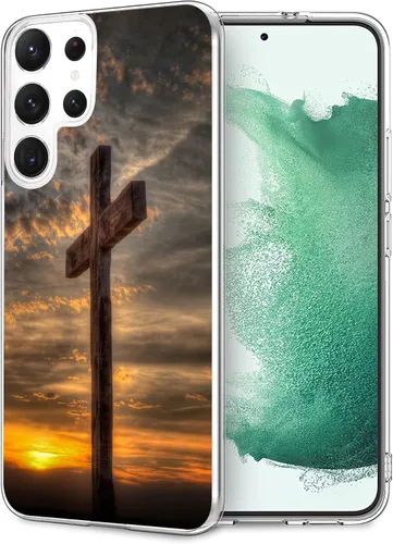 Vista 15 de Funda compatible con Samsung Galaxy A12, diseño retro de cruz cristiana, a prueba de golpes, funda de TPU suave para mujeres, niñas, niños y hombres