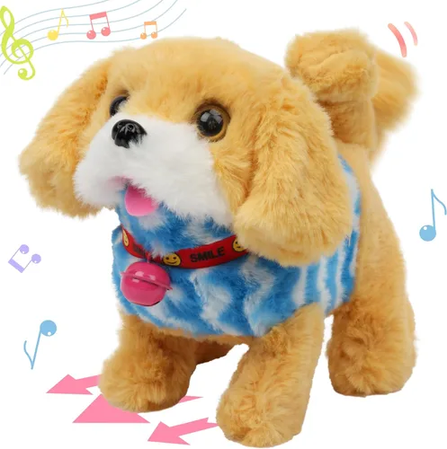 Vista 40 de Hopearl - Conejo saltarín con campana, interactivo, mascota electrónica de peluche con sonidos y movimientos, orejas que se mueven y nariz que se